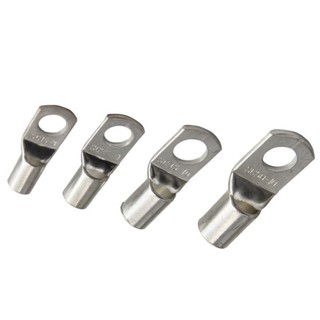 Sc Loại Đồng Lug Vòng Đầu Nối Dây Dây Mũi Thiết Bị Đầu Cuối Cáp Trần Uốn Điện Đồng Trần Khối Pin Lugs Terminal SC6-6 SC6-8 SC10-6 ~ SC95-12