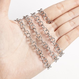 Thép không gỉ Flash Vòng Tròn Dây Chuyền Trang Sức DIY Phụ Kiện Vải Phù Hợp Với Chất Liệu