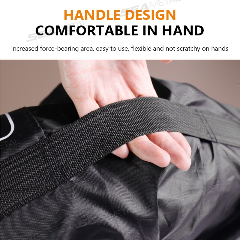 Vỏ bảo vệ bánh xe SEAMETAL Vải Oxford Chống Thấm Nước Chống Bụi Lốp Bảo Vệ Vỏ Ô Tô