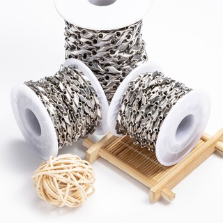 Dây chuyền xiên ngắn bằng thép không gỉ Trang sức Phụ kiện tự làm Dây chuyền màu