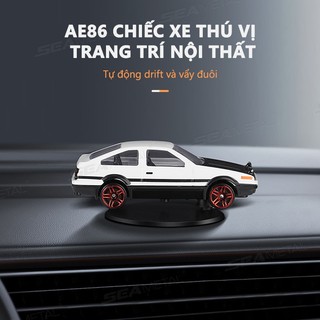 Seametal AE86 Xe Drift Trang Trí Bảng Điều Khiển Trôi Tự Động Xoay Đồ trang trí Thực Tế Bảng Điều Khiển Ô Tô Trang Trí