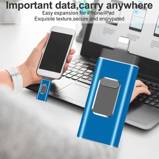 Ổ đĩa Flash 2tb Thích hợp cho iPhone Android PC MAC iPad Mở rộng bộ nhớ USB Thumb Drive