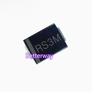 100 CÁI RS3M 3A 1000V SMB FR307 DO-214AA mới trên
