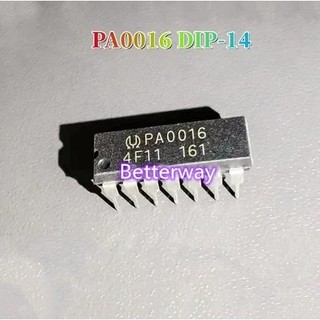 1 Chiếc PA0016 DIP-14 0016 DIP14 Bộ khuếch đại âm thanh chip IC Mới