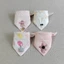 Set 4 Yếm Cotton Tam Giác Xinh Xắn Dành Cho Các Bé