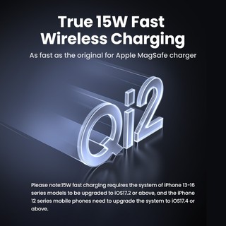 【Pin Sạc Dự Phòng Có Thể Đặt Hàng】Bộ sạc không dây từ tính UGREEN Qi2 15W 10000mAh|dành cho iPhone 16 Pro Max