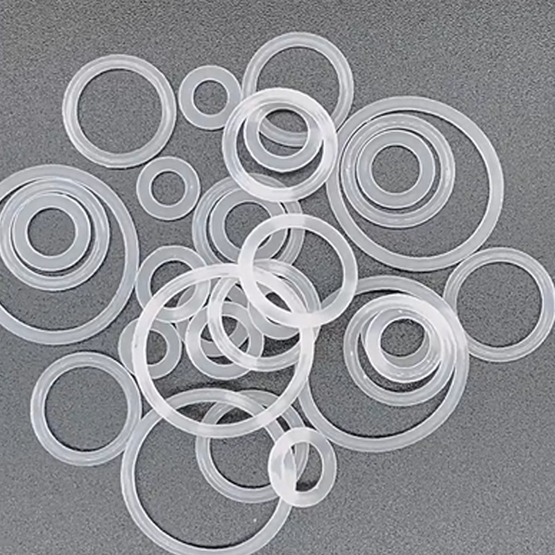 Cs 1.5mm Silicone Trắng O ring VMQ Seal Gasket Thực Phẩm Chống Thấm Nước Máy Giặt Cách Nhiệt Vòng Chữ O OD 5-80mm