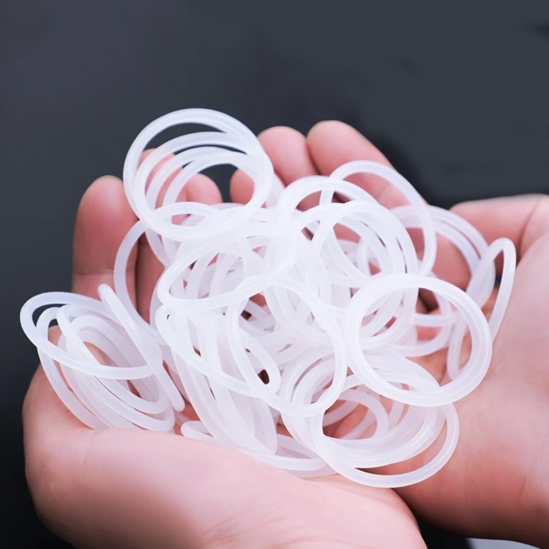 Cs 1.5mm Silicone Trắng O ring VMQ Seal Gasket Thực Phẩm Chống Thấm Nước Máy Giặt Cách Nhiệt Vòng Chữ O OD 5-80mm