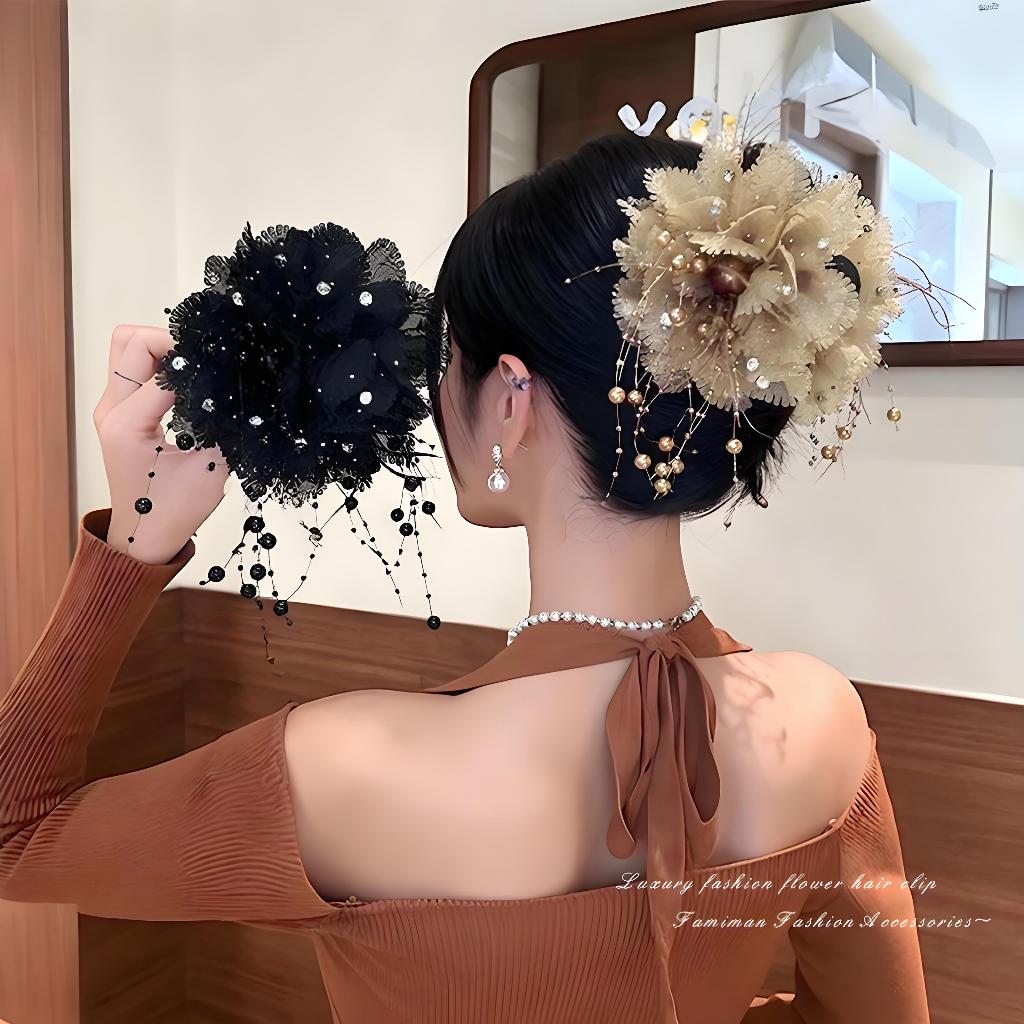 Gạc Thời Trang Cao Cấp Viền Tóc Hàn Quốc Lông Cá Mập Tóc