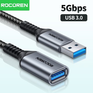 Cáp nối dài dữ liệu từ nam sang nữ Rocoren USB 3.0