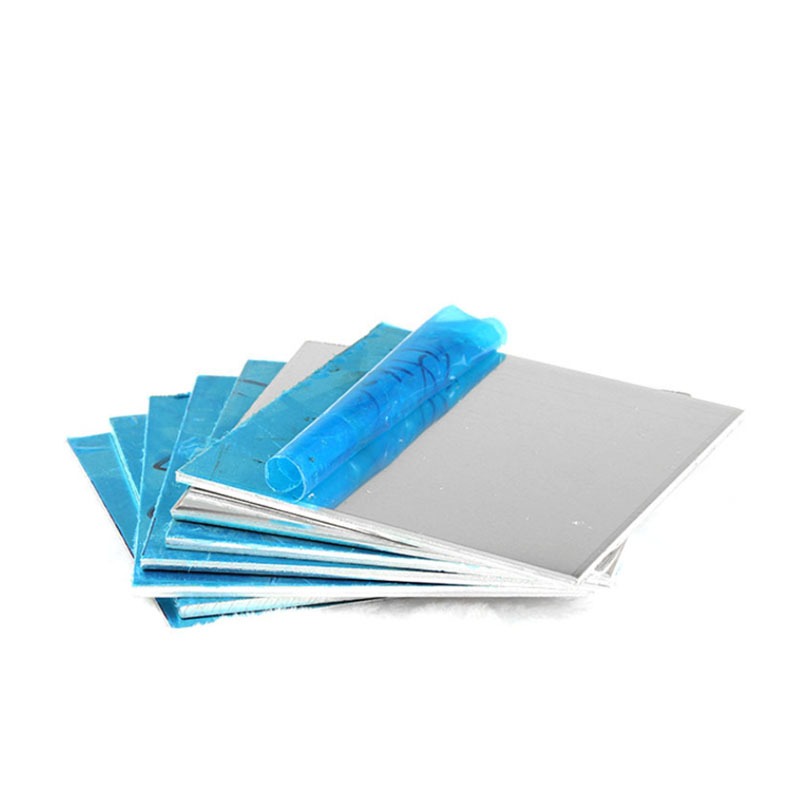 Nhôm tấm hợp kim 1mm-8mm, vuông 100x100mm~300x300mm, đánh bóng, dùng cho DIY, cắt laser