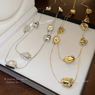 Dây chuyền baroque retro làm từ áo len, trang sức thời trang cá tính dành cho nữ