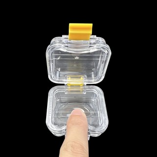 1 Chiếc Gối Nha Khoa Vương Miện Hộp Trưng Bày Màng Vương Miện Nha Khoa Và Cầu Hộp Có Chốt Răng Giả Hộp Bảo Quản