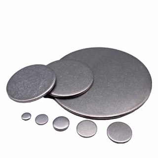 1 / 2 Chiếc Thép Không Gỉ 304 Đĩa Tròn Kim Loại Chắc Chắn Flat Gioăng Độ Dày 1.2 / 1.5 / 2 / 2.5 / 3 / 4mm Đường Kính 21mm - 40mm