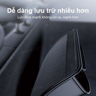 Túi đựng đồ bằng da cốp xe ô tô SEAMETAL có thể tháo rời Túi treo sau ghế ô tô dung tích lớn
