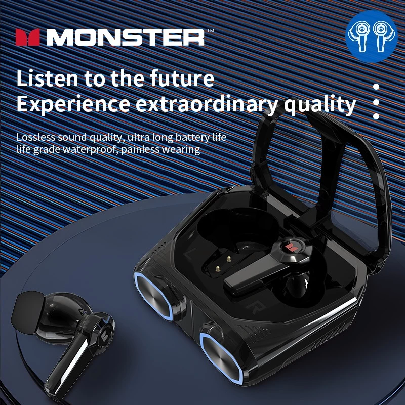 Monster XKT32 Tai nghe Bluetooth 5.4 Gaming