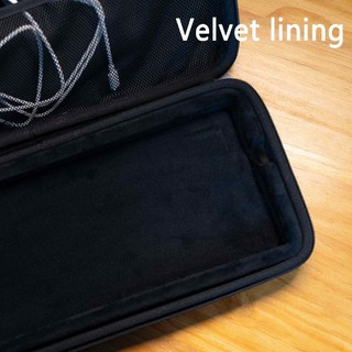 80% / 87 Phím Bố Trí Bàn Phím Hộp Đựng Bàn Phím Cơ Tùy Chỉnh Bảo Vệ Túi Bảo Quản Vỏ Cứng Nhung Lót