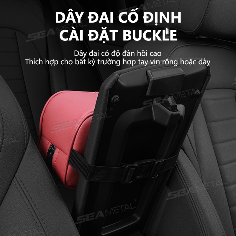 Hộp đựng khăn giấy ô tô SEAMETAL Khăn giấy nội thất ô tô Khăn giấy tổ chức Trang trí Phụ kiện ô tô
