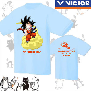 Áo Sơ Mi Victor 2024 Nhanh Khô YY Quần Áo Cầu Lông Lưới Nhanh Khô Quần Áo Tập Thể Thao Áo Sơ Mi Văn Hóa Nhóm Mua Câu Lạc Bộ In Hình Thể Thao
