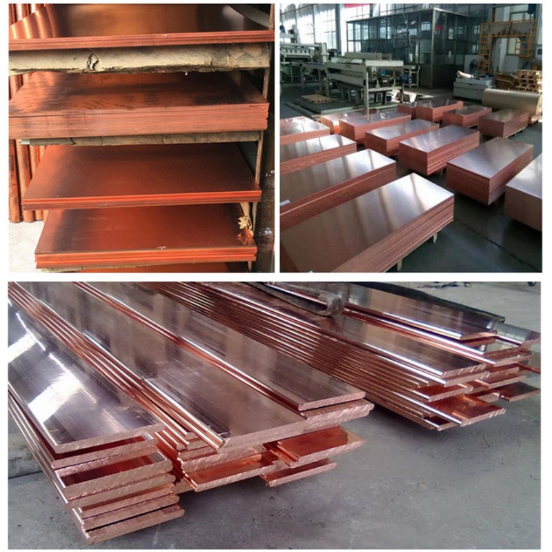 Đồng nguyên chất 0.3mm-1.2mm Cu, tấm kim loại 10x10mm-200x200mm
