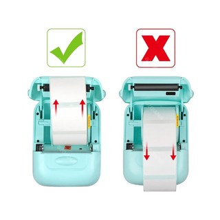 Máy in mã vạch Marklife P50 mini cầm tay, kết nối Bluetooth không dây, in nhãn dán nhiệt