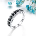 Lohaspie Trang Sức Thật 1.2 Carats Nhẫn Bạc 925 Nữ Nguyên Bản Tự Nhiên Màu Đen Spinel Nhẫn Bạc 925 Trang Sức Có Đá Quà Tặng Sinh Nhật Cho Nữ Bạc 925 Trang Sức Chính Hãng — ảnh 2