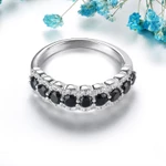Lohaspie Trang Sức Thật 1.2 Carats Nhẫn Bạc 925 Nữ Nguyên Bản Tự Nhiên Màu Đen Spinel Nhẫn Bạc 925 Trang Sức Có Đá Quà Tặng Sinh Nhật Cho Nữ Bạc 925 Trang Sức Chính Hãng — ảnh 4
