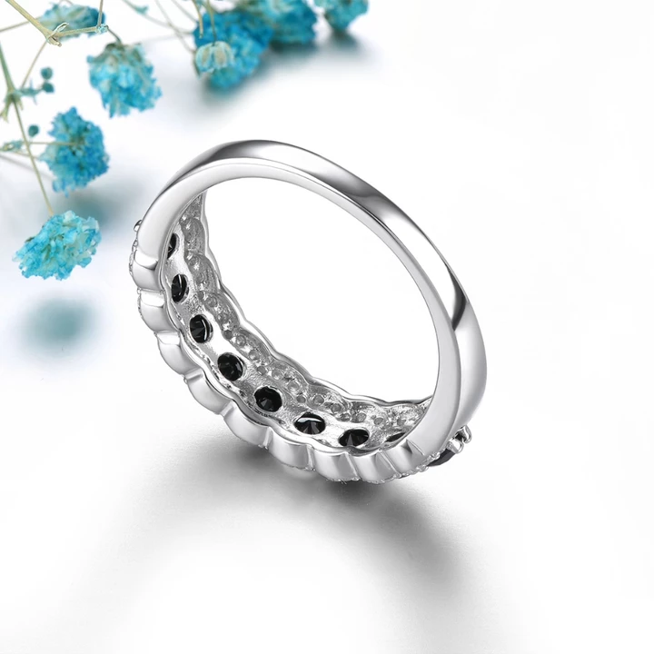 Birthday Silver Ring for Women