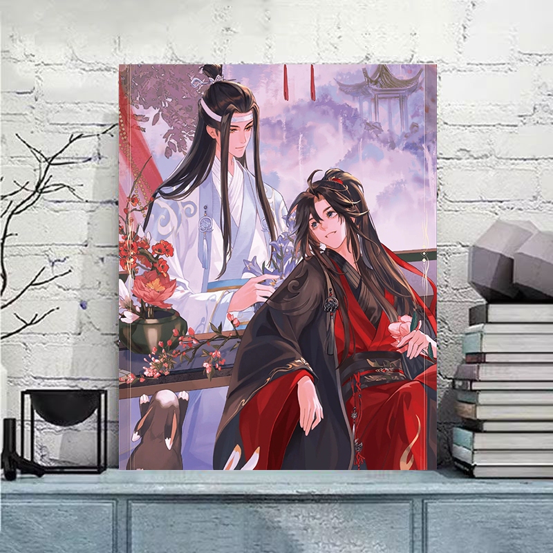 Hamlet [40 * 50] Tổ tiên quỷ Wei Wuxian Lan Wangji DIY tranh sơn dầu kỹ ...