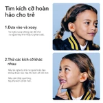 Loop Engage Kids 2 Nút tai (6-12 tuổi) – Giảm tiếng ồn hàng ngày có thể tái sử dụng cho trẻ em | Nút tai trẻ em để tập trung, lo lắng, căng thẳng, trường học, gia đình, thời gian vui chơi – Nút tai giảm tiếng ồn 16 dB — ảnh 5