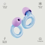 Loop Engage Kids 2 Nút tai (6-12 tuổi) – Giảm tiếng ồn hàng ngày có thể tái sử dụng cho trẻ em | Nút tai trẻ em để tập trung, lo lắng, căng thẳng, trường học, gia đình, thời gian vui chơi – Nút tai giảm tiếng ồn 16 dB — ảnh 6