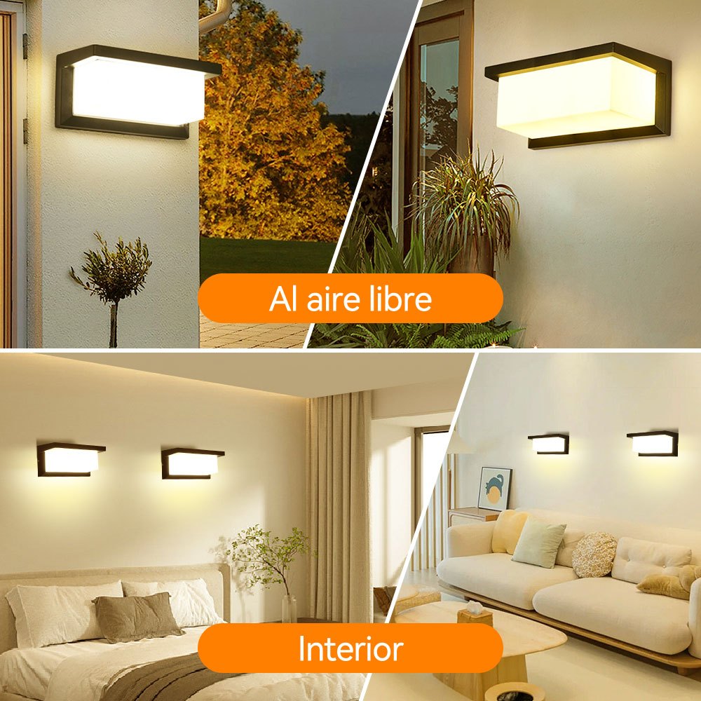 Dèn treo tường trang trí phòng khách phòng ngủ đèn LED gắn tường ngoài trời điện áp 85-265v