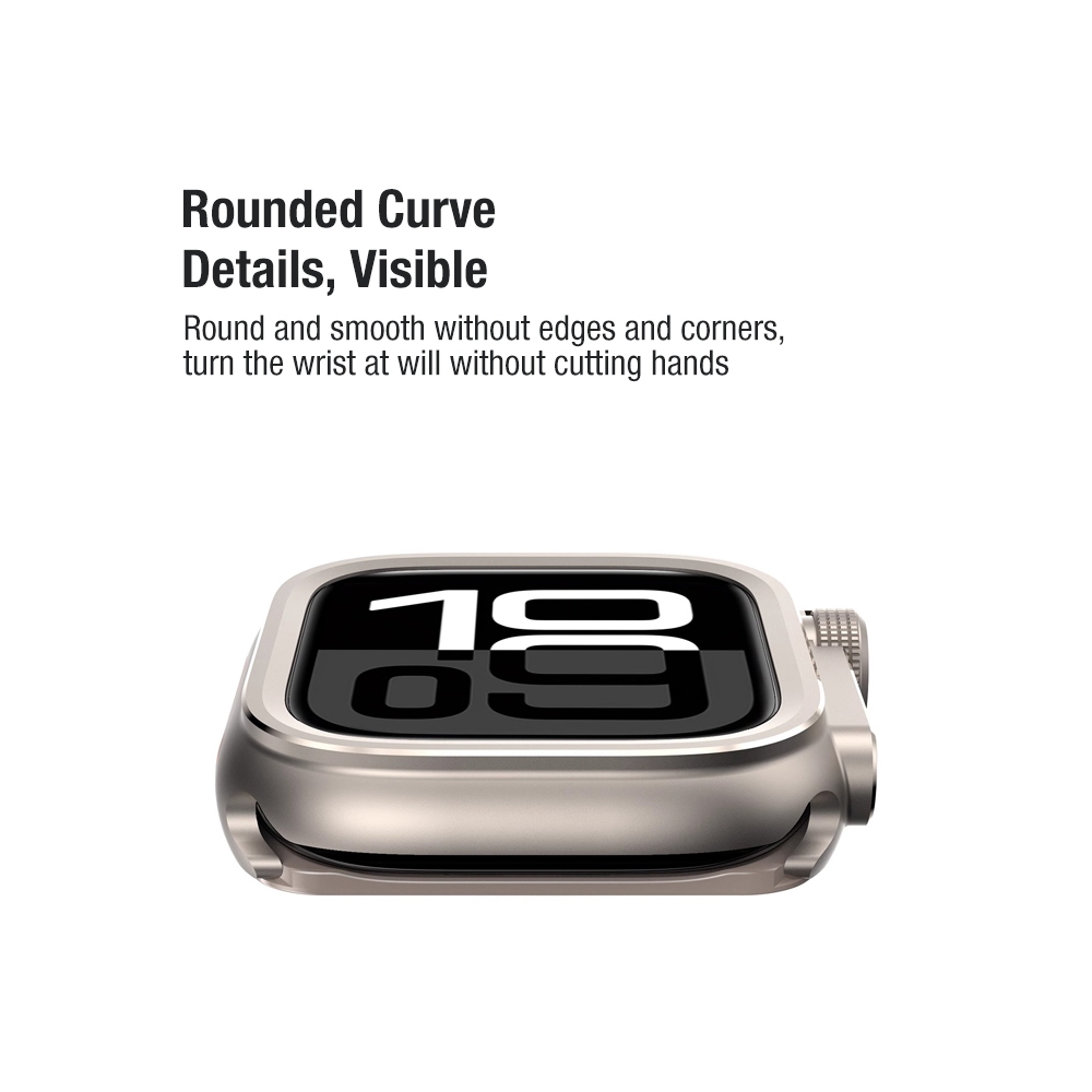 Nam Iwatch Siêu Đồng Hồ Chống Sốc Chống Va Chạm Bao Gồm Tất Cả Phim Vỏ Bảo Vệ Tích Hợp Cho Apple Watch S11 S10 46mm Iwatch Band