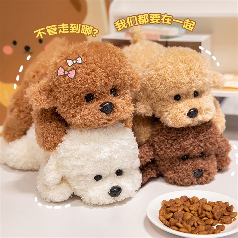 Chó Dễ Thương Thú Nhồi Bông Poodle Gấu Bông Chó Búp Bê Từ Tính Quà Tặng ...