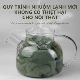 Khăn lau rửa ô tô xe máy  SEAMETAL chuyên dụng khăn Vải nhung siêu mềm, siêu thấm