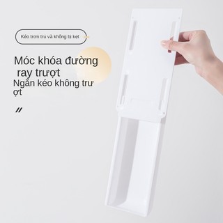 Hộc Dán Ngăn Bàn Ngăn Kéo Bàn Mini Để Văn Phòng Phẩm Lưu Trữ Đồ Tiện Ích Mini desk drawers【Chiosala12】
