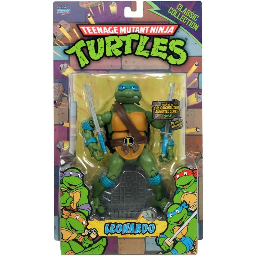 Teenage Mutant Ninja Turtles Bộ sưu tập cổ điển Leonardo Hình của Playmates Toys