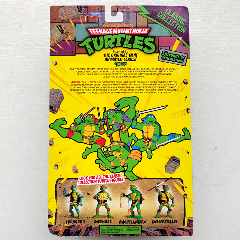 Teenage Mutant Ninja Turtles Bộ sưu tập cổ điển Hình Michelangelo của Playmates Toys