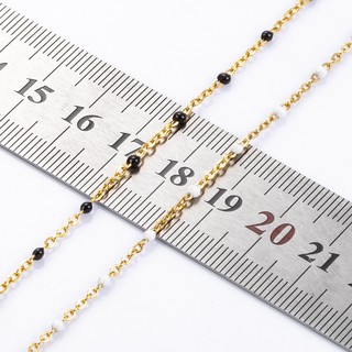 Dây chuyền nhỏ giọt bằng thép không gỉ 18k Dây chuyền vàng Trang sức tự làm Vòng cổ Vòng tay Phụ kiện