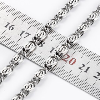 Dây chuyền hình thỏi thép không gỉ Trang sức tự làm Colorfast Phụ kiện Cuba Chain