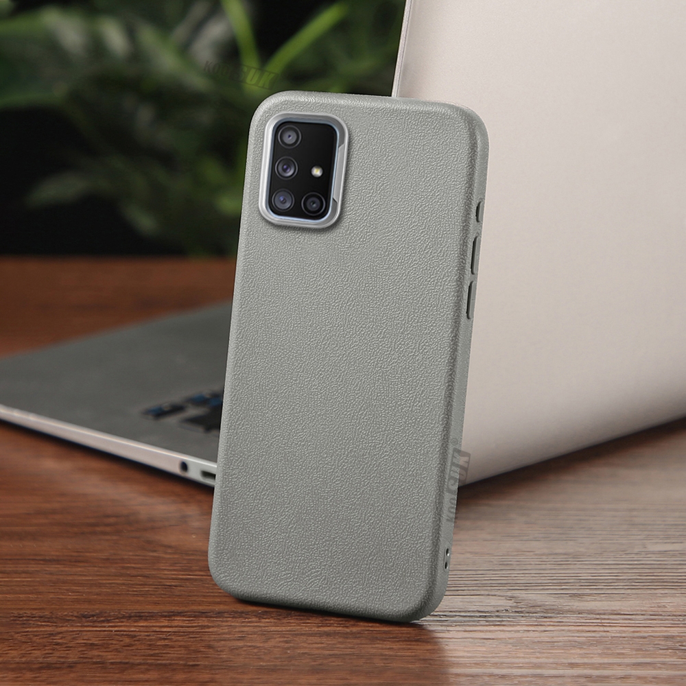 Ốp Lưng Mờ Cho Samsung Galaxy A51 A71 A03S A02S A21S A31 Họa Tiết Silicon Mềm Chống Trượt Vỏ Điện Thoại 2in1 Khung Ống Kính Bảo Vệ