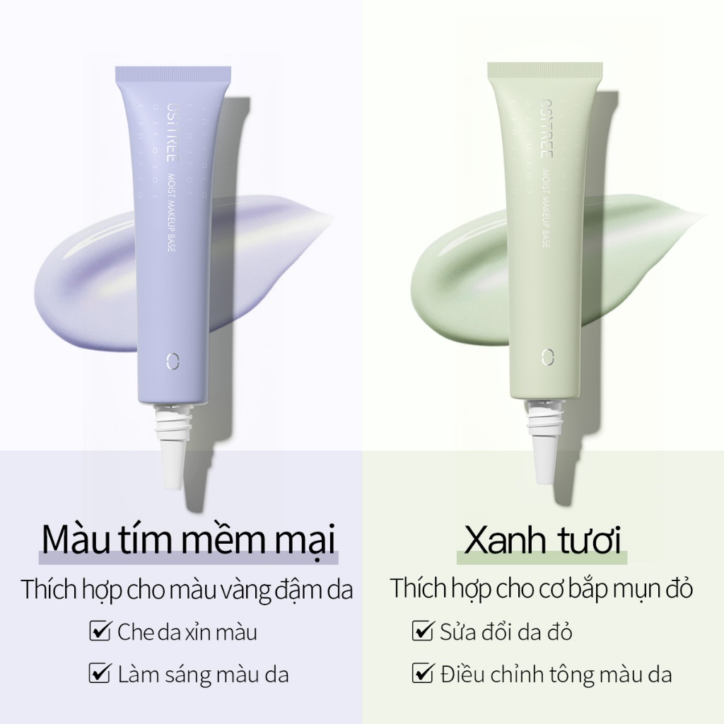 Kem nền Ositree phiên bản nâng cấp dưỡng ẩm làm sáng tông màu da25g
