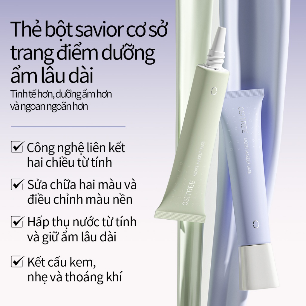 Kem nền Ositree phiên bản nâng cấp dưỡng ẩm làm sáng tông màu da25g