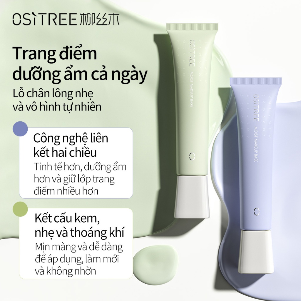 Kem nền Ositree phiên bản nâng cấp dưỡng ẩm làm sáng tông màu da25g