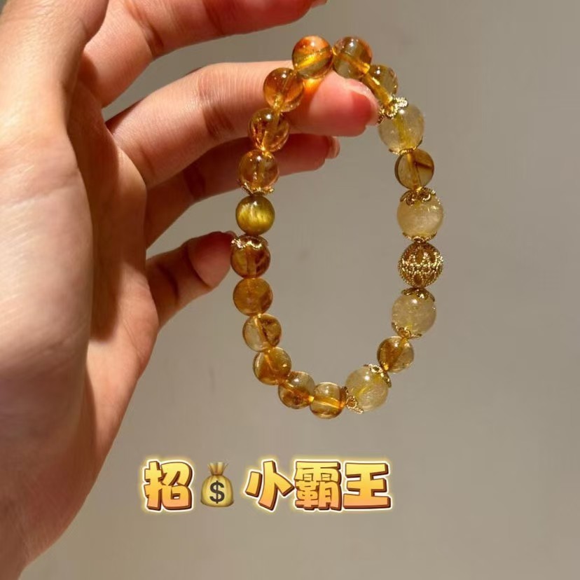Nhanh Giàu Có Giả Vàng Pha Lê Vòng Tay Nữ Tinh Tế Lấp Lánh Pha Lê Giả Tóc Vàng Pha Lê Chuyển Hạt Thu Hút Sự Giàu Có Và Tập Hợp Sự Giàu Có Dây Tay Nữ