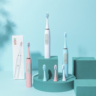 Bàn chải đánh răng điện dành cho người lớn lông mềm với sáu cấp độ điều chỉnh