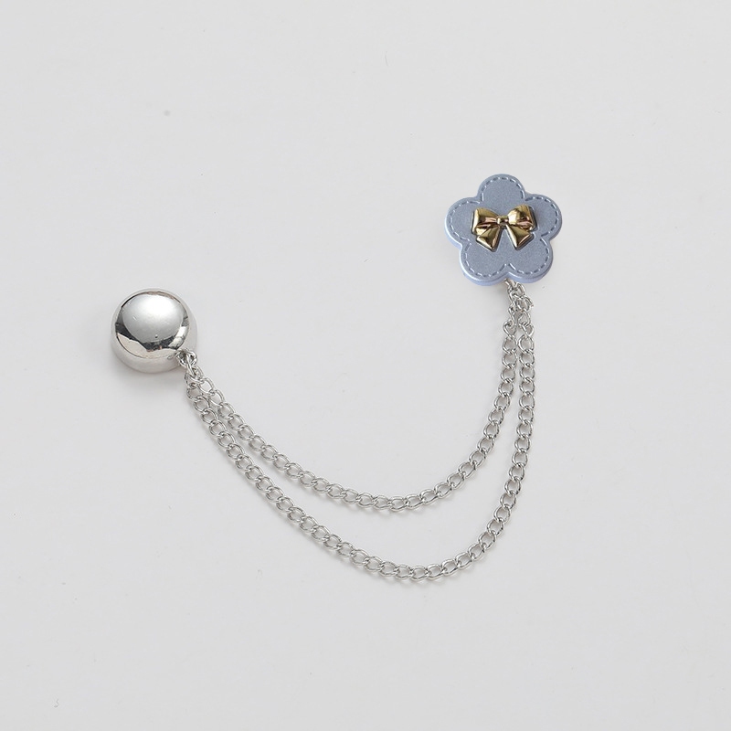 [Yunyuan] Phong cách mới 26 kiểu dây chuyền quần có khóa chân từ tính Áo thun cuff hem cố định quần dài viền chân có thể thay đổi để rút ngắn kẹp cố định có thể tháo rời