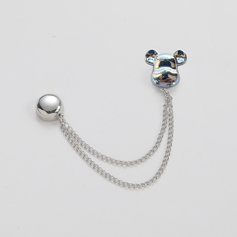 [Yunyuan] Phong cách mới 26 kiểu dây chuyền quần có khóa chân từ tính Áo thun cuff hem cố định quần dài viền chân có thể thay đổi để rút ngắn kẹp cố định có thể tháo rời