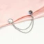 Phong cách mới 26 kiểu dây chuyền quần có khóa chân từ tính Áo thun cuff hem cố định quần dài viền chân có thể thay đổi để rút ngắn kẹp cố định có thể tháo rời