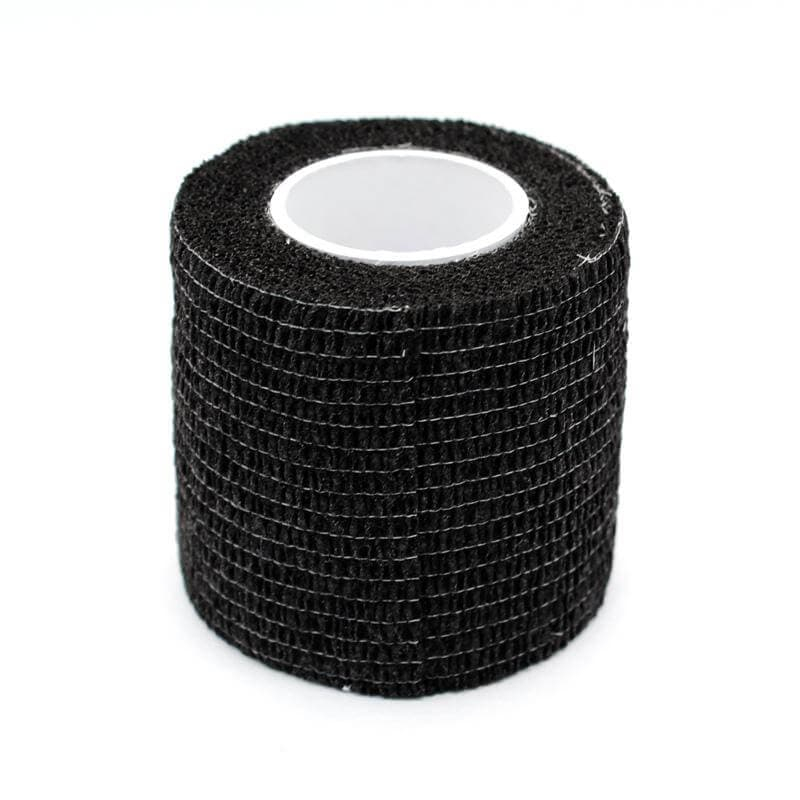 2.5cm Hình Xăm Cầm Băng Quấn Cuộn Băng Đàn Hồi Tay Cầm Ống Dùng Một Lần Không Dệt Tự Dính Hình Xăm Dụng Cụ